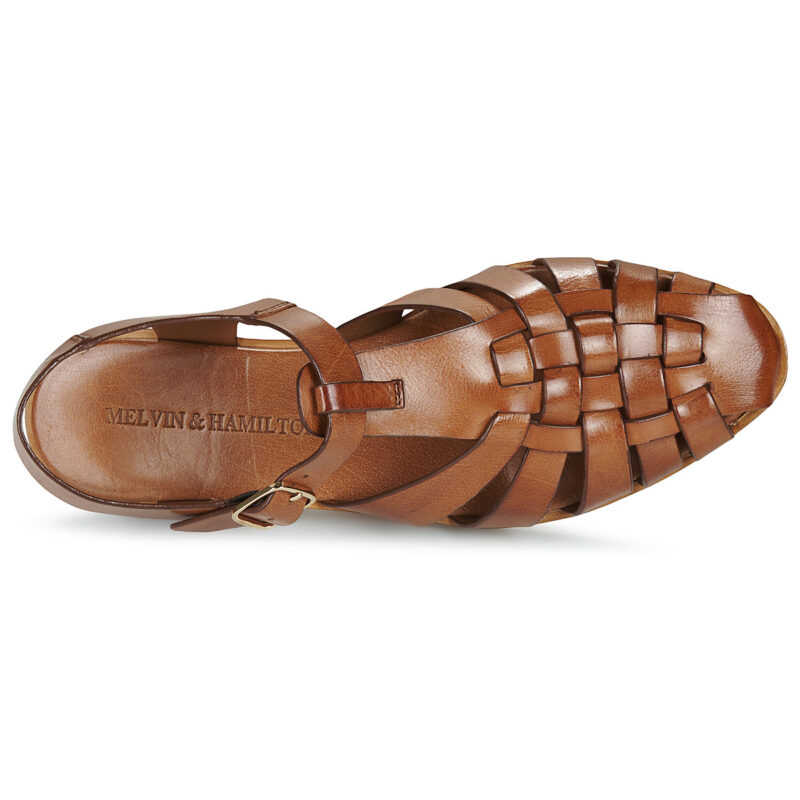 Melvin & Hamilton Margaret 2 Braun Sandalen Bass Damen - 6