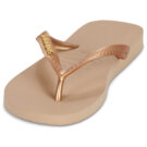 Havaianas TOP LOGO METALLIC Oro Infradito Donna - 3