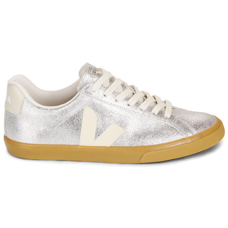 Veja ESPLAR LOGO Argento Damen-Sneaker (Low-Top) - 2