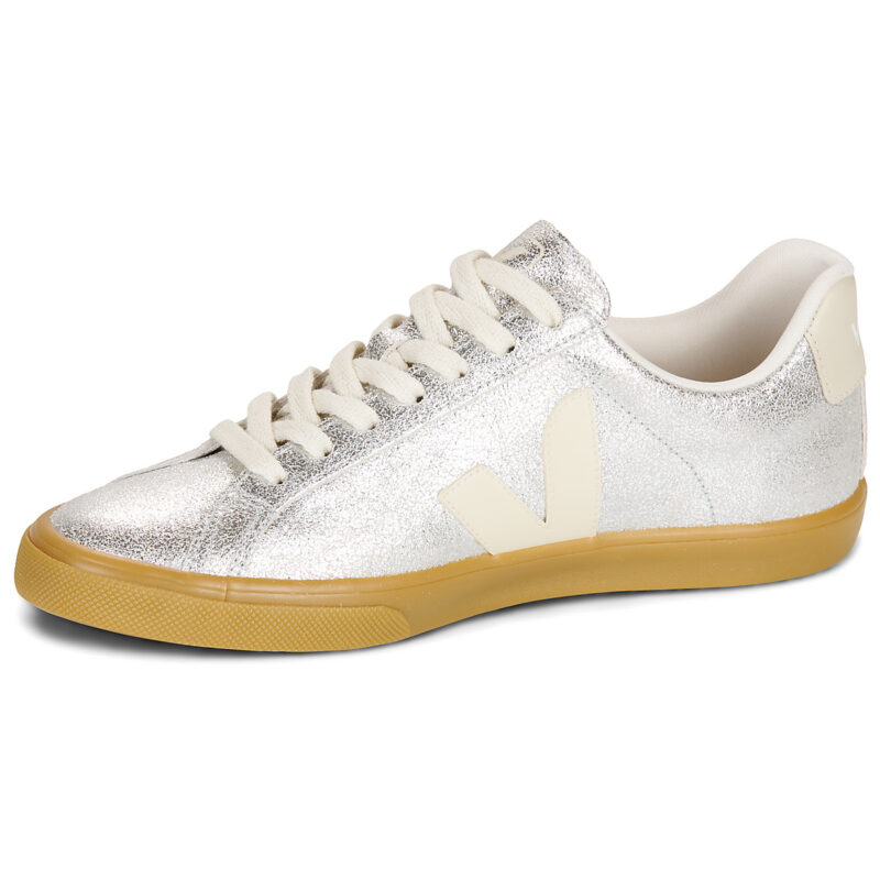 Veja ESPLAR LOGO Argento Damen-Sneaker (Low-Top) - 4