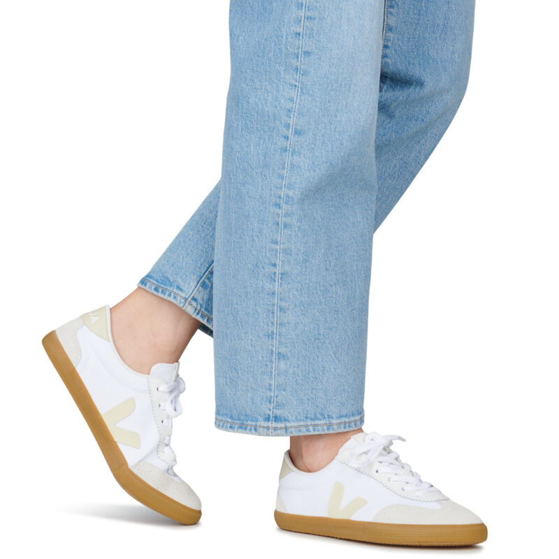 Veja VOLLEY Wei&szlig;e Sneaker niedrig Damen - 8
