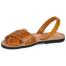 Minorquines AVARCA ROCK Marrone Sandali bassi Donna - 4