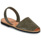 Minorquines AVARCA LEZARD Kaki Sandali bassi Donna - 1