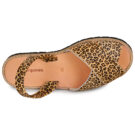 Minorquines AVARCA CALA Marrone Sandali bassi Donna - 6