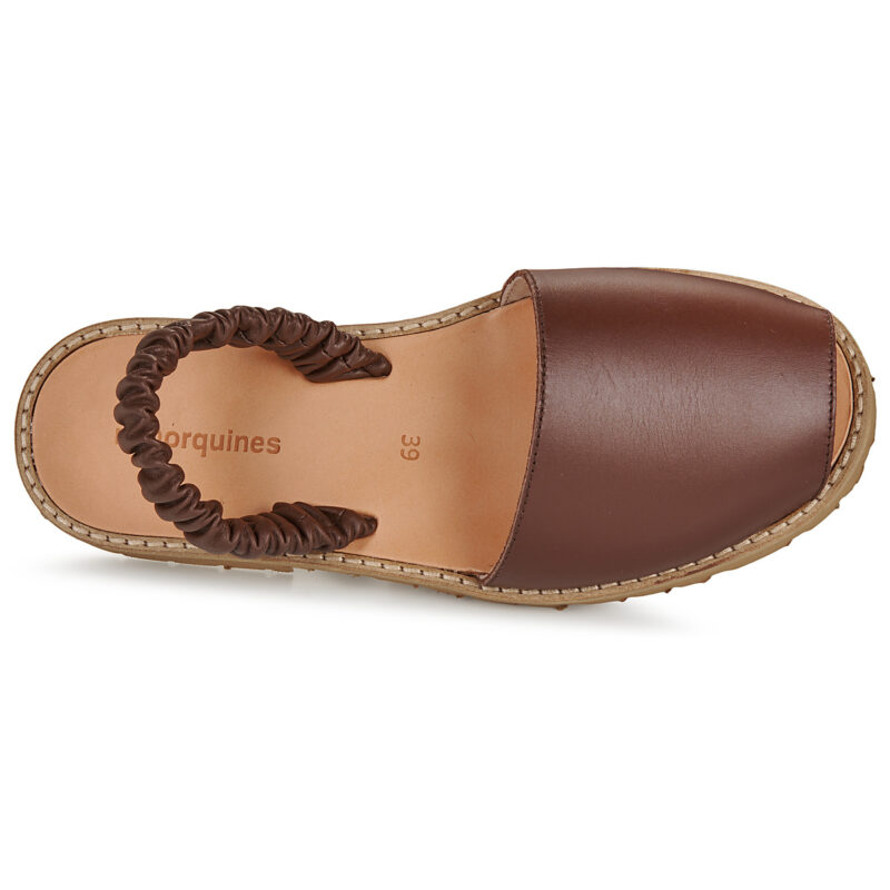 Minorquines AVARCA FRONCIA Marrone Sandali bassi Donna - 6