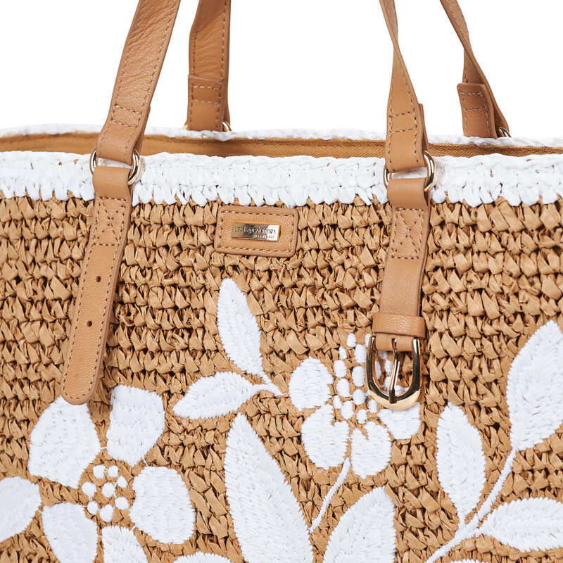 Les Tropeziennes par M.Belarbi GROSSE beige Damen-Einkaufstaschen &ndash; 4