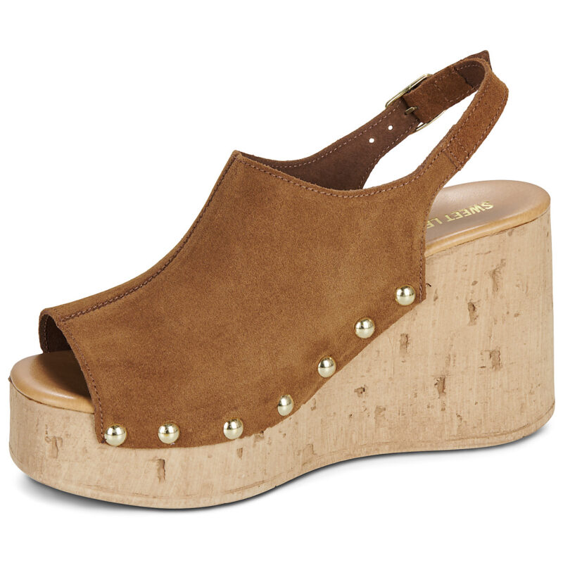 Sweet Lemon NATASHA Marrone Sandali con tacco Donna - 4