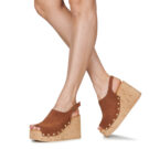Sweet Lemon NATASHA Marrone Sandali con tacco Donna - 8