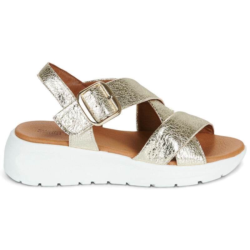 Sweet Lemon NILLA Gold Low Sandals Women - 2