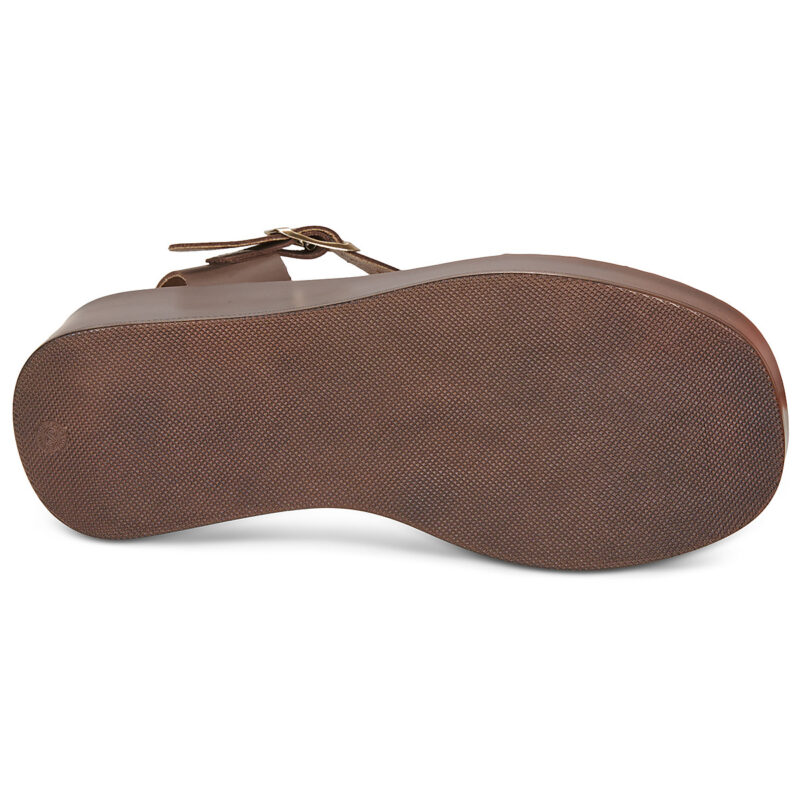 Sweet Lemon CALANTA Brown Women's wedge sandals - 7