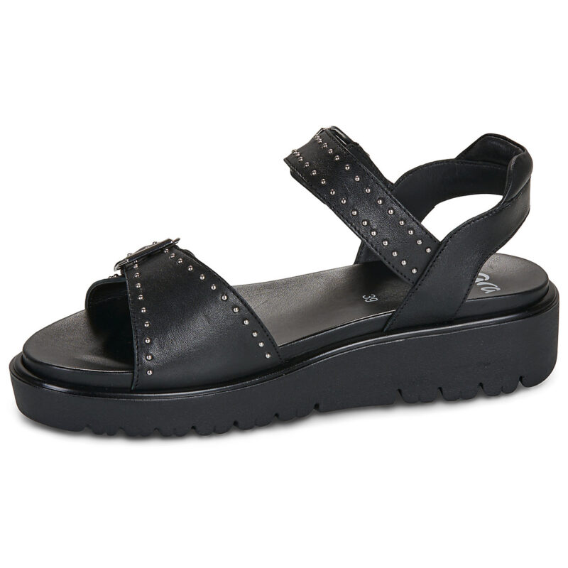 Ara BILBAO-S Nero Sandali con zeppa Donna - 4