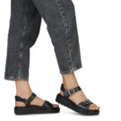 Ara BILBAO-S Nero Sandali con zeppa Donna - 8