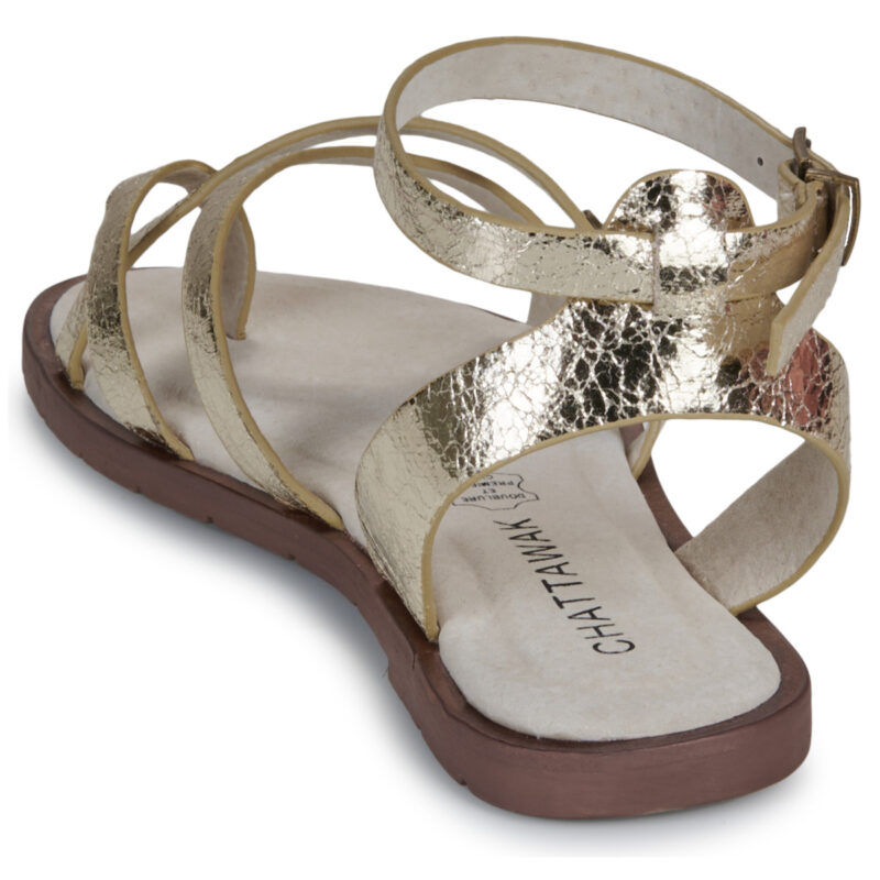 Chattawak  PERLITA  Oro -  Sandali bassi  Donna - 5