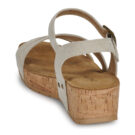 Chattawak BALIS Beige Sandali con zeppa Donna - 5