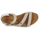 Chattawak BALIS Beige Sandali con zeppa Donna - 6