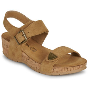 Chattawak  LASPINAS  Marrone -  Sandali con zeppa  Donna