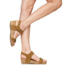 Chattawak LASPINAS Marrone Sandali con zeppa Donna - 8