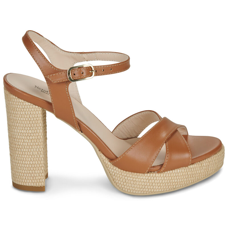 NeroGiardini E615810D-329 Marrone Sandali con tacco Donna - 2
