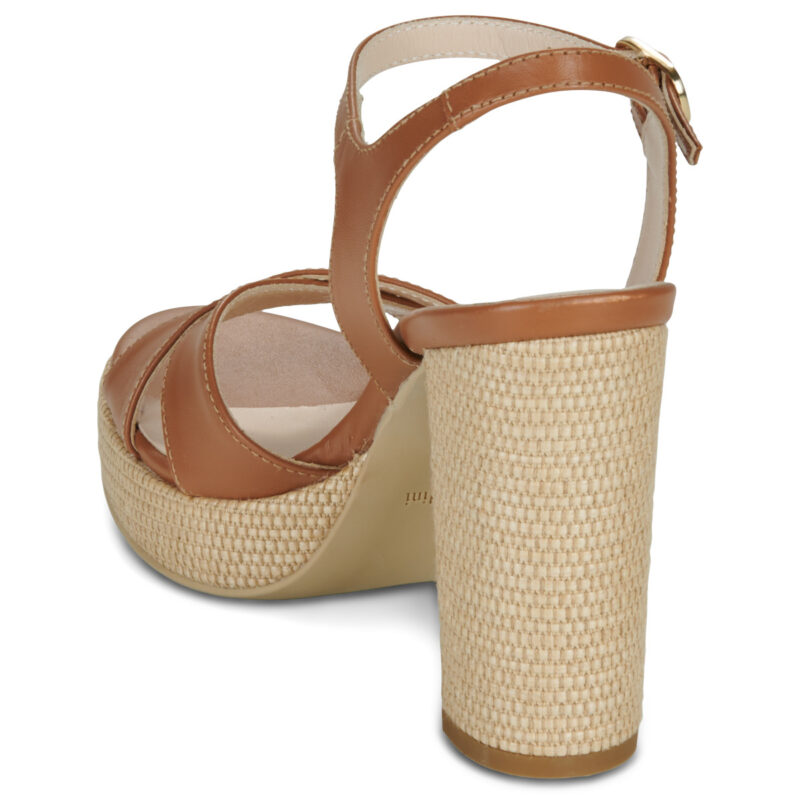NeroGiardini E615810D-329 Marrone Sandali con tacco Donna - 5