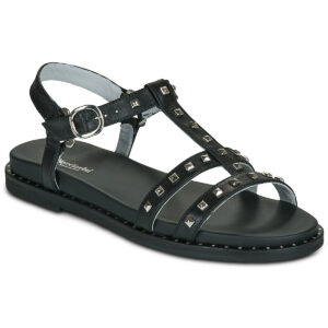Sandalias bajas negras para mujer NeroGiardini E615921D-100