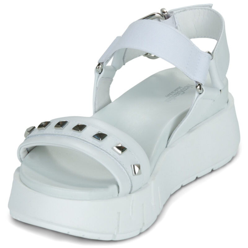 NeroGiardini E617065D-707 Wei&szlig; Bass Sandalen Damen - 3