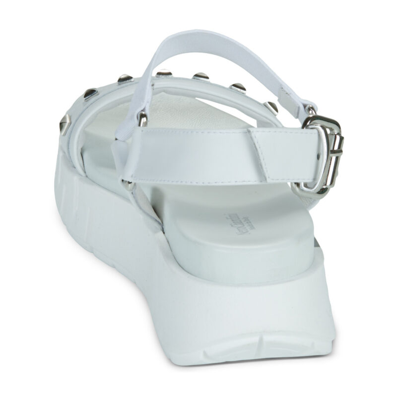NeroGiardini E617065D-707 Wei&szlig; Bass Sandalen Damen - 5
