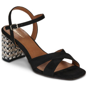Tamaris  28362  Nero -  Sandali con tacco  Donna