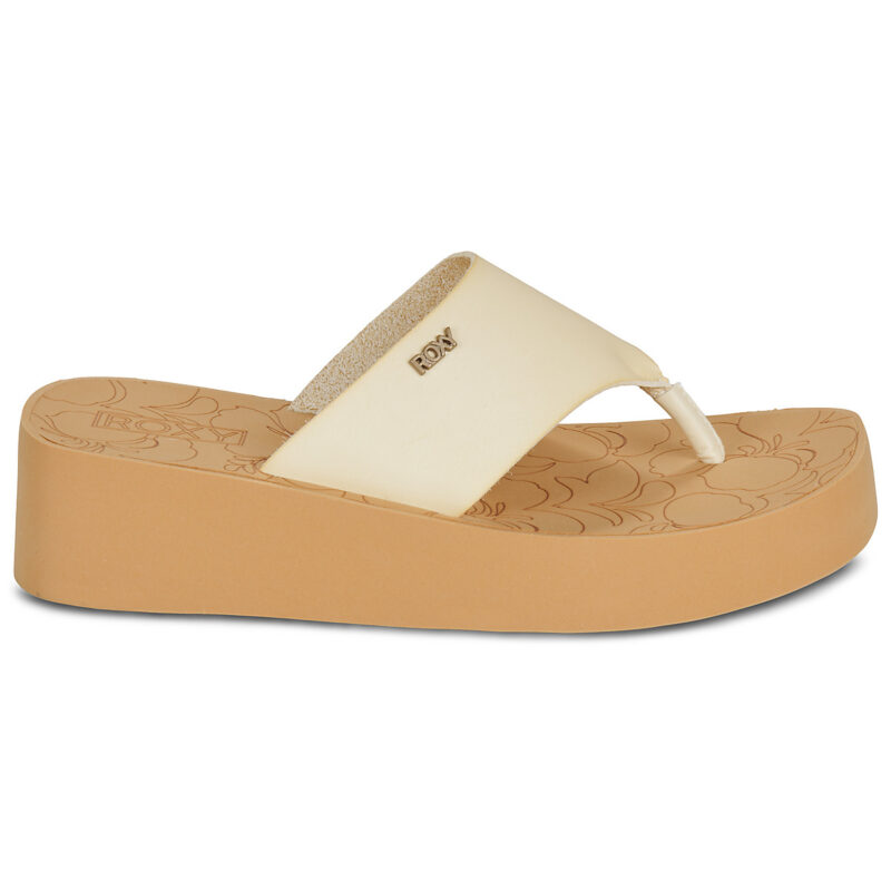 Roxy SUNSET DREAMS Beige Sandali con zeppa Donna - 2