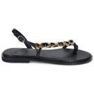 Exé Shoes 557 IRENE-LEATHER-BLACK Nero Sandali bassi Donna - 2