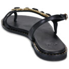 Exé Shoes 557 IRENE-LEATHER-BLACK Nero Sandali bassi Donna - 5