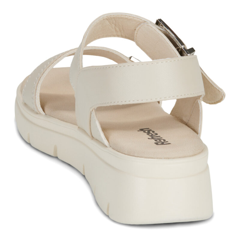 Refresh 175161 Beige Sandali con zeppa Donna - 5