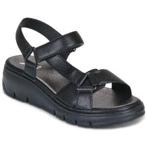 Xti  145398  Nero -  Sandali con zeppa  Donna