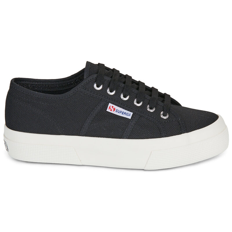 Superga 2740 PLATEFORM Nero Sneakers basse Donna - 2