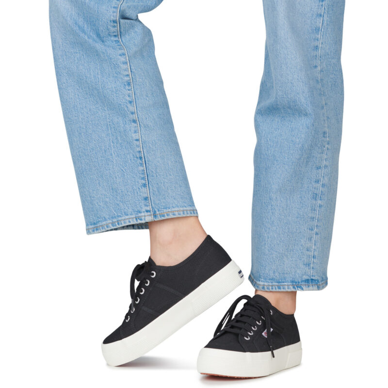 Superga 2740 PLATEFORM Nero Sneakers basse Donna - 8