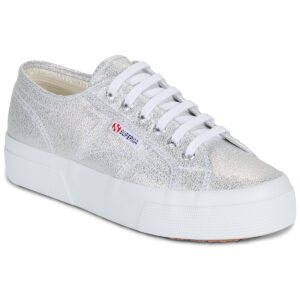 Superga  2740 PLATFORM LAME  Argento -  Sneakers basse Donna