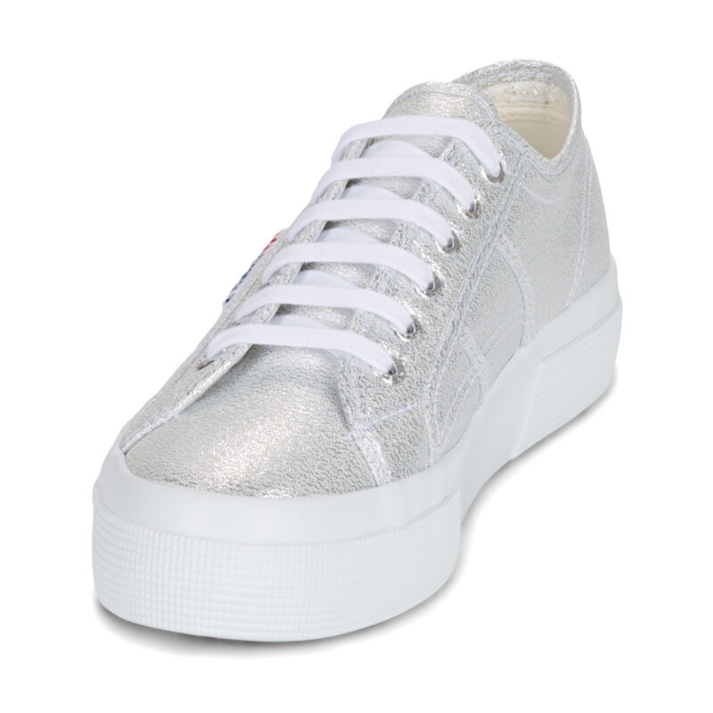 Superga 2740 PLATFORM LAME Argento Sneakers basse Donna - 3