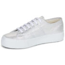Superga 2740 PLATFORM LAME Argento Sneakers basse Donna - 4