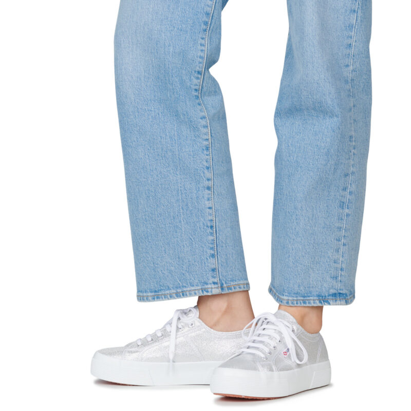Superga 2740 PLATFORM LAME Argento Sneakers basse Donna - 8