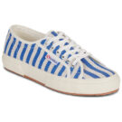 Superga 2750 COTTON STRIPES Blu Sneakers basse Donna - 1