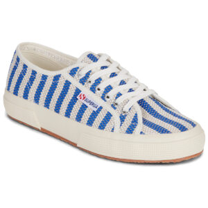 Superga  2750 COTTON STRIPES  Blu -  Sneakers basse Donna
