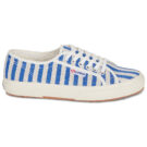 Superga 2750 COTTON STRIPES Blu Sneakers basse Donna - 2
