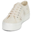 Superga 2740 PLATFORM CROCHET Beige Sneakers basse Donna - 3