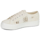 Superga 2740 PLATFORM CROCHET Beige Sneakers basse Donna - 4