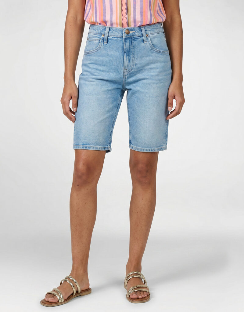 Shorts Lee 5 POCKET SHORT BILLIE Blu Shorts Donna - 5