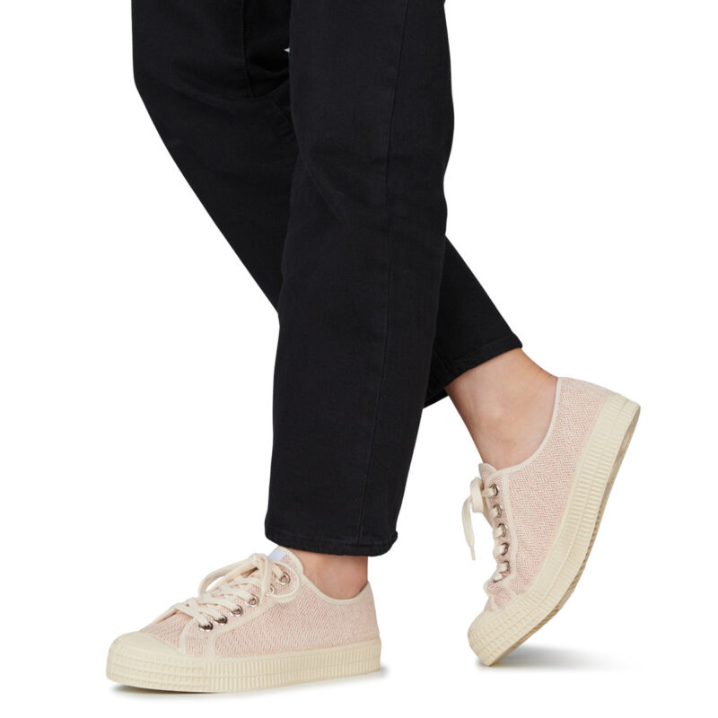 Novesta STAR MASTER HERRINGBONE White Women's Low Sneakers - 8