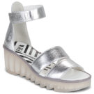 Fly London BONO Argento - Sandali con zeppa Donna - 1