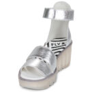 Fly London BONO Argento - Sandali con zeppa Donna - 3