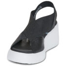 Fly London DAIF Nero Sandali con zeppa Donna - 3