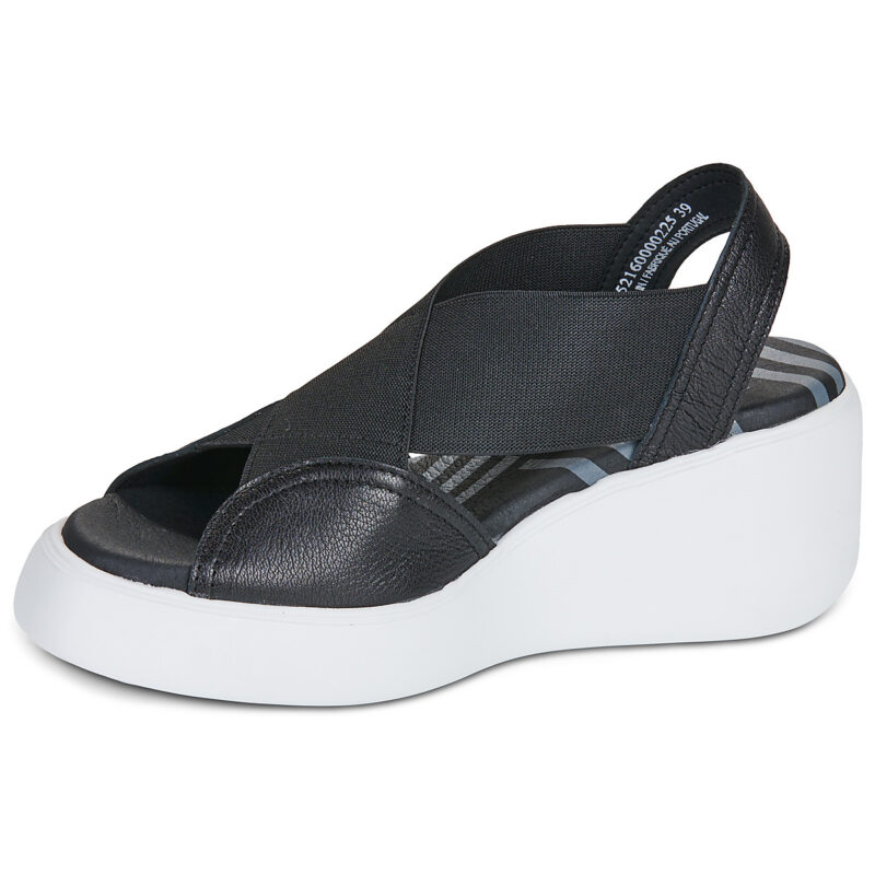 Fly London DAIF Nero Sandali con zeppa Donna - 4