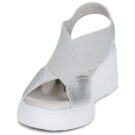 Fly London DAIF Argento Sandali con zeppa Donna - 3